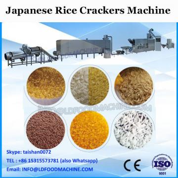 HG sweet or salty senbei biscuit making line capacity is 2.5-12t per day